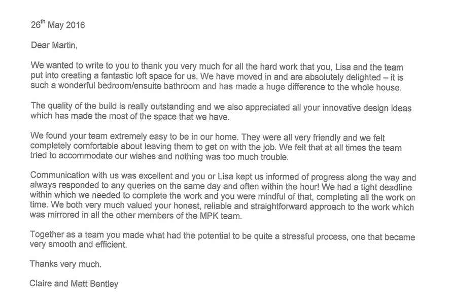 Client Testimonial