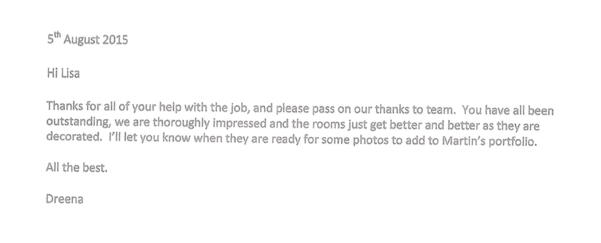 Client Testimonial