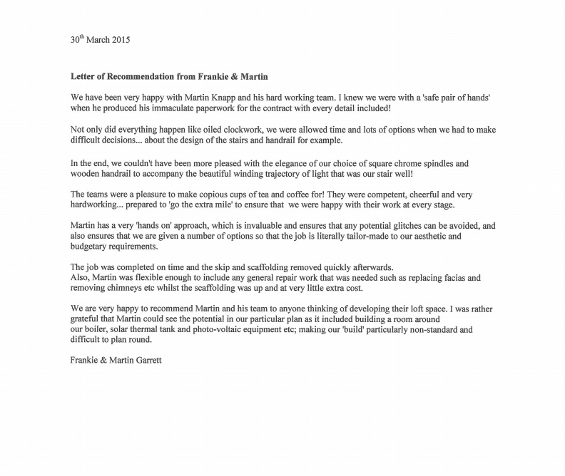 Client Testimonial