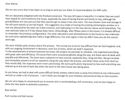 Client Testimonial