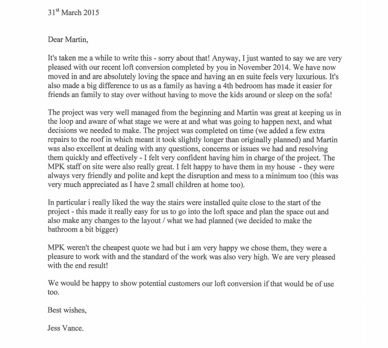 Client Testimonial