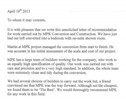 Client Testimonial