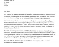 Client Testimonial