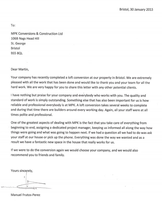 Client Testimonial
