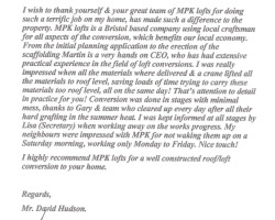 Client Testimonial