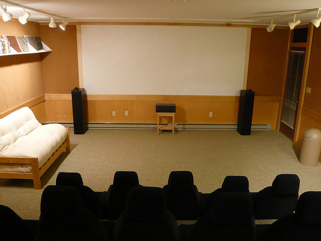 home theater room