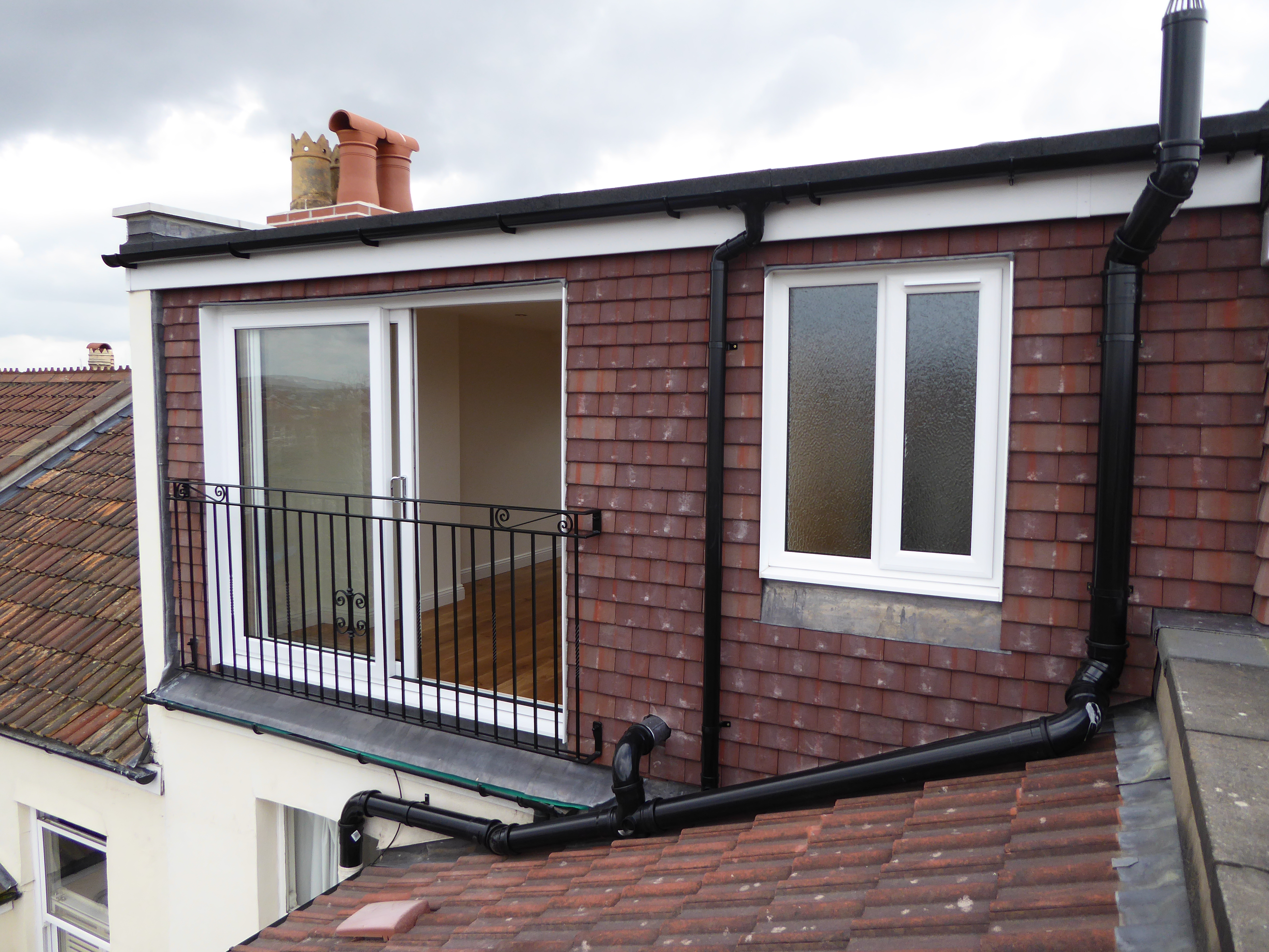 Rear dormer extenal view