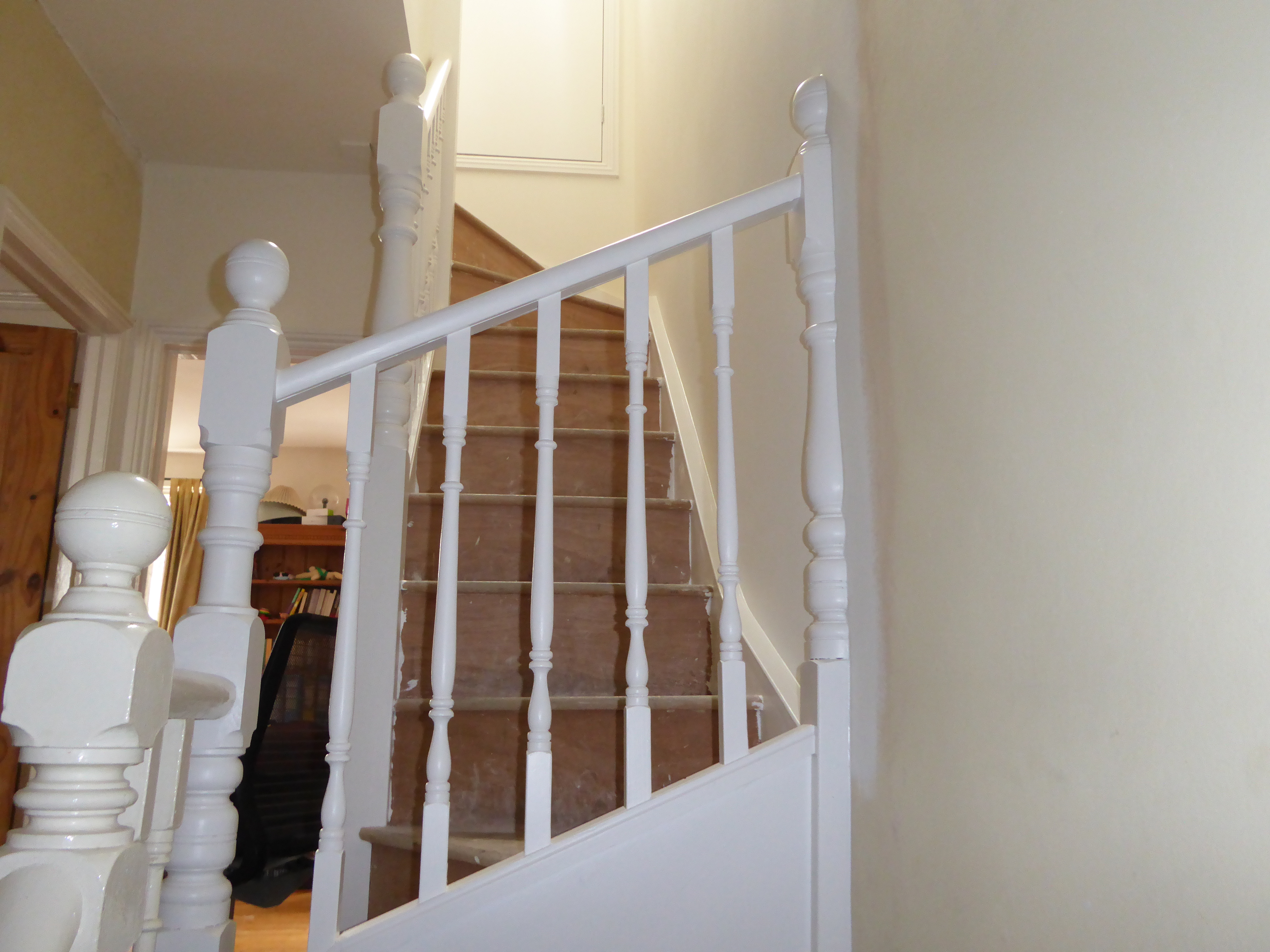 Stairs leading to conversion