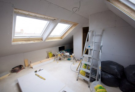 Loft conversions are also a great idea for young people unable to leave their parents' home.
