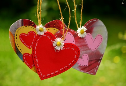 Paper Heart Garlands
