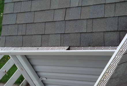gutter guards on roof
