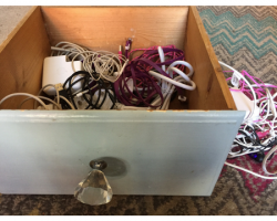 Stay tidy and organised with a charging drawer