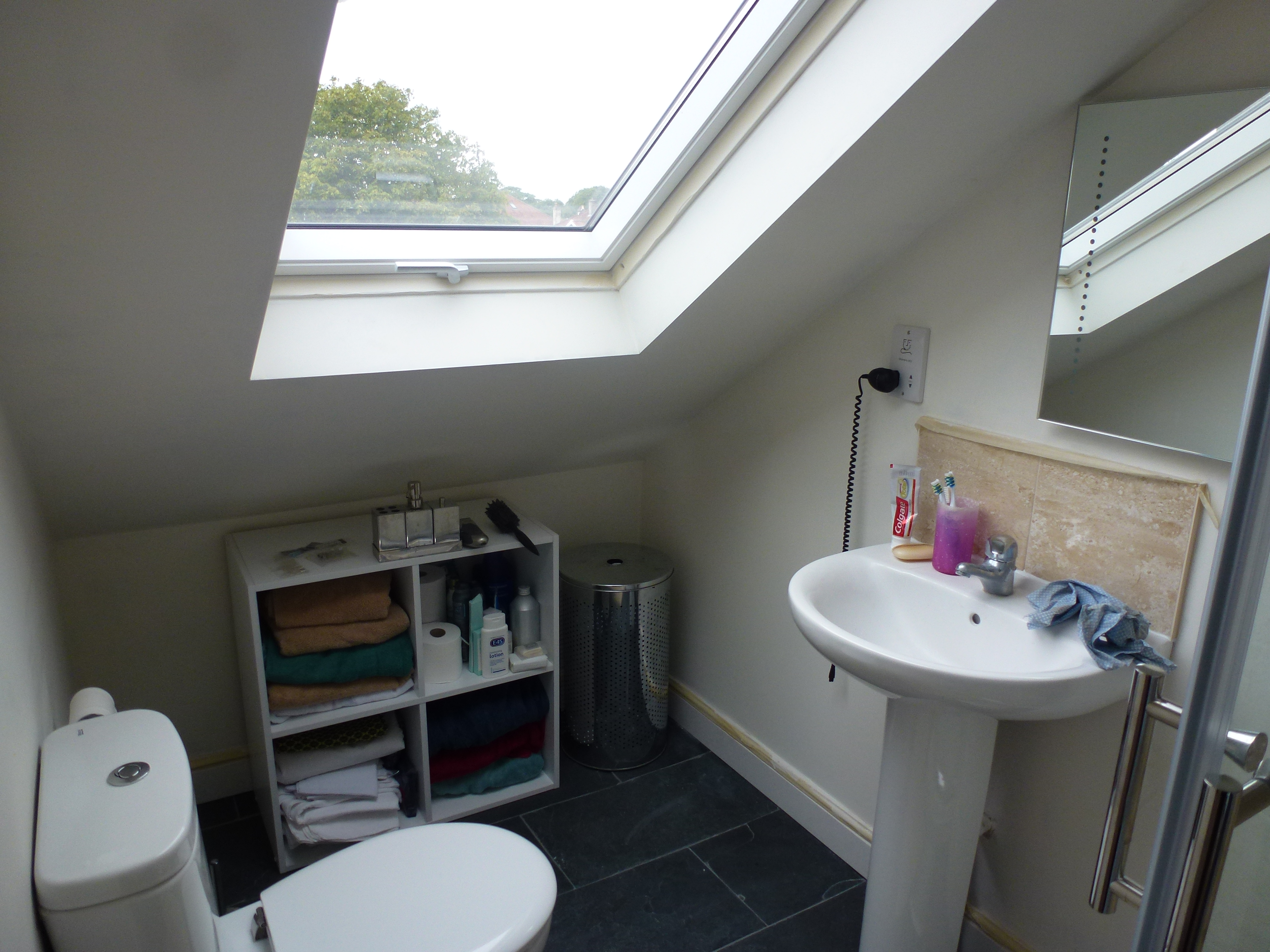 Loft extension ensuite bathroom