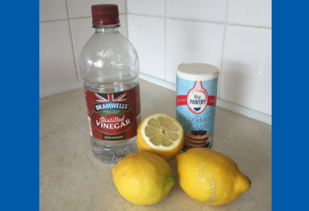 Bicarb, vinegar, lemons can be used to clean your home