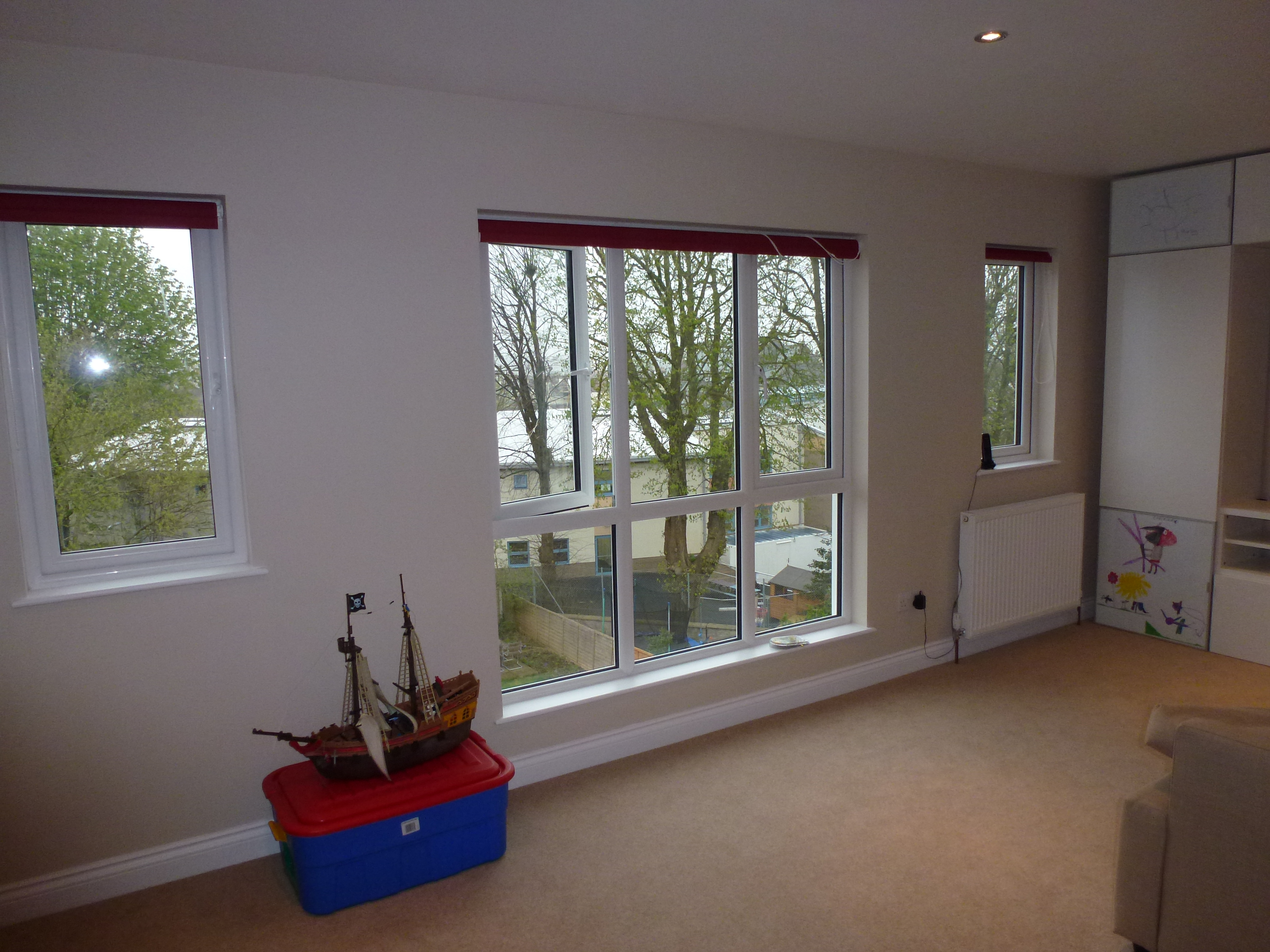 Playroom in loft extension