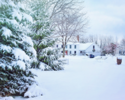 property home christmas winter cold snow
