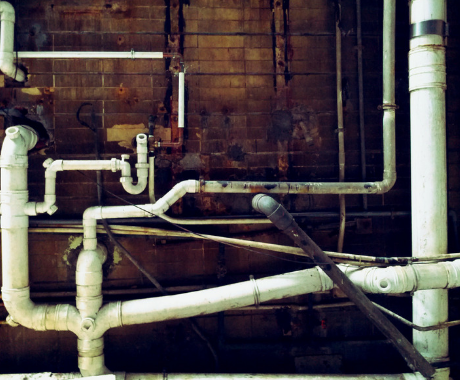 Leaking pipes can cause damp in your home