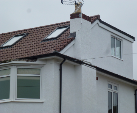 Inspect roof repair broken tiles