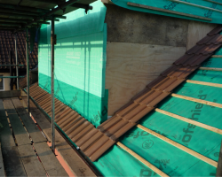 Loft conversion in progress